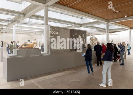 Museum 'Beelden aan Zee' [Skulpturen auf See] im niederländischen Strandgebiet nahe Den Haag, Niederlande Stockfoto