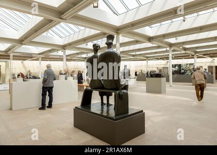 Museum 'Beelden aan Zee' [Skulpturen auf See] im niederländischen Strandgebiet nahe Den Haag, Niederlande Stockfoto