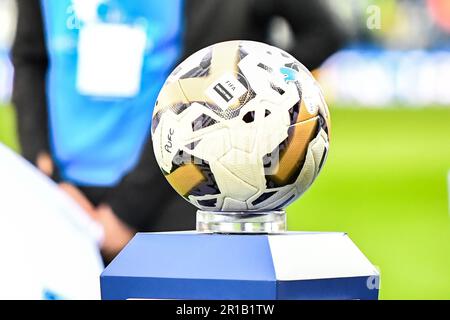 Peterborough, Großbritannien. 12. Mai 2023 Spielball während der Sky Bet League 1 Spiel ab dem Halbfinale 1. zwischen Peterborough und Sheffield Mittwoch an der London Road, Peterborough, Freitag, den 12. Mai 2023. (Foto: Kevin Hodgson | MI News) Guthaben: MI News & Sport /Alamy Live News Stockfoto