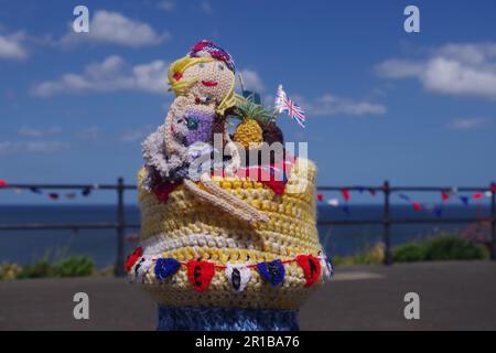 Strickwaren für das Jubilee 2022 der Königinnen Stockfoto