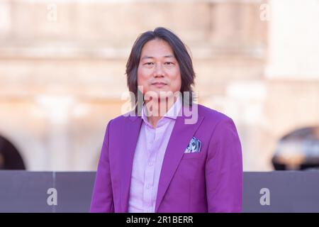 12. Mai 2023, Rom, Italien: Sung Kang nimmt am 12. Mai 2023 an der Premiere des Films „Fast X“ vor dem Kolosseum in Rom Teil (Bild: © Matteo Nardone/Pacific Press via ZUMA Press Wire) NUR REDAKTIONELLE VERWENDUNG! Nicht für den kommerziellen GEBRAUCH! Stockfoto
