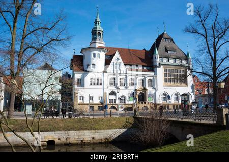 Bomann-Museum, Schlossplatz, Celle, Niedersachsen, Deutschland Stockfoto