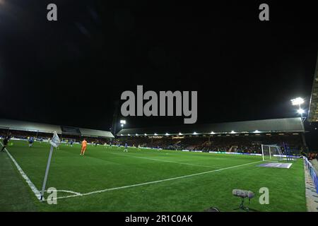 Peterborough, Großbritannien. 12. Mai 2023. Ein allgemeiner Blick auf das Peterborough United gegen Sheffield Wednesday EFL League One Play-off-Spiel mit 1. Beinen, im Weston Homes Stadium, Peterborough, Cambridgeshire. Kredit: Paul Marriott/Alamy Live News Stockfoto