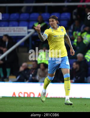 Peterborough, Großbritannien. 12. Mai 2023. Aden Flint (SW) im Peterborough United gegen Sheffield Wednesday EFL League One Play-off-Spiel mit 1. Beinen im Weston Homes Stadium, Peterborough, Cambridgeshire. Kredit: Paul Marriott/Alamy Live News Stockfoto