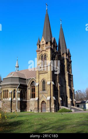 Katholische Kirche St. Nicholas Stockfoto