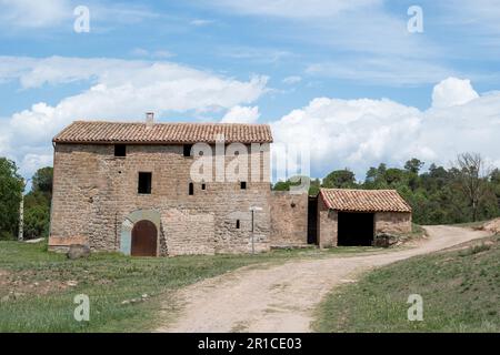 Typisch katalanischen Haus, Masia, Katalonien, Spanien Stockfoto