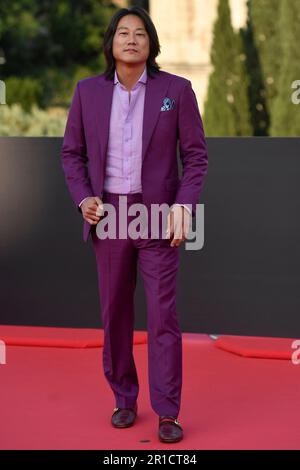Schauspieler Sung Kang nimmt am 12. 2023. Mai im Kolosseum in Rom (Italien) an der „Fast X“-Filmpremiere Teil, dem zehnten Film in der „Fast & Furious Saga“. Stockfoto