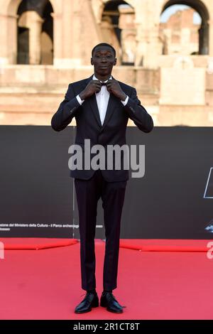 Khabi Lame nimmt am 12. 2023. Mai im Kolosseum in Rom (Italien) an der „Fast X“-Filmpremiere Teil, dem zehnten Film in der „Fast & Furious Saga“. Stockfoto