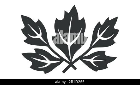 Sprout-Modell-Öko-Logo, Blattkeimling, Pflanze. Vektorsymbol. Stock Vektor