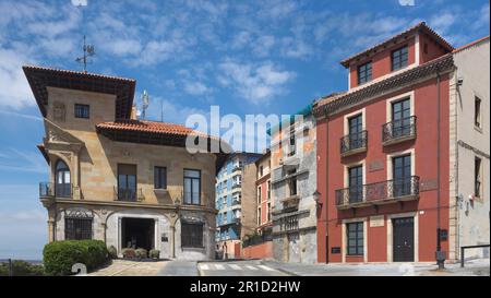 Die japanische Architektur in Gijon, Asturien, Spanien Stockfoto