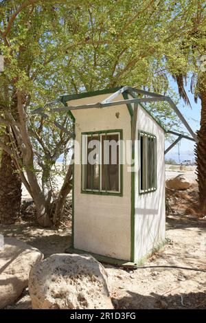 Verlassene Überreste des ein Gedi Spa in der ein Gedi Beach Gegend, Israel Stockfoto