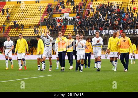 Benevento, Italien. 13. Mai 2023. Modena während des Spiels Benevento Calcio gegen Modena FC, italienisches Fußballspiel der Serie B in Benevento, Italien, Mai 13 2023 Kredit: Independent Photo Agency/Alamy Live News Stockfoto