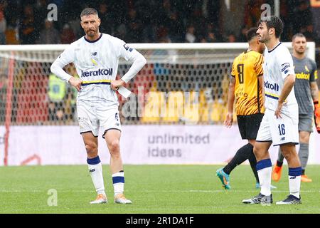 Benevento, Italien. 13. Mai 2023. Wahnvorstellung von Modena während Benevento Calcio gegen Modena FC, italienisches Fußballspiel der Serie B in Benevento, Italien, Mai 13 2023 Kredit: Independent Photo Agency/Alamy Live News Stockfoto