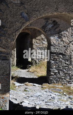 Fort von La Variselle in Haute Maurienne Savoie Stockfoto