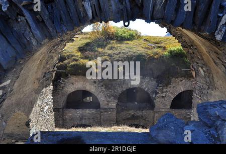 Fort von La Variselle in Haute Maurienne Savoie Stockfoto