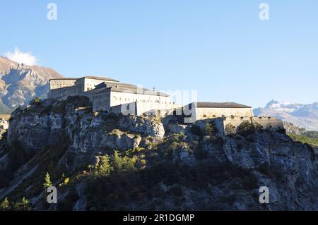 Fort Victor Emmanuel nach Aussois in Haute Maurienne Savoie Stockfoto