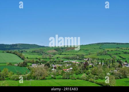 Clunton, in der Nähe von Clun, Shropshire Stockfoto