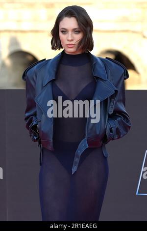 Daniela Melchior bei der Premiere des Kinofilms 'Fast X' am Kolosseum. Rom, 12.05.2023 Stockfoto