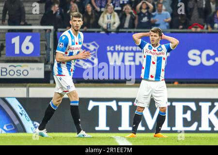 Heerenveen, Niederlande. 13. Mai 2023. HEERENVEEN, NIEDERLANDE - MAI 13: Mats Kohlert von SC Heerenveen während des niederländischen Eredivisie-Spiels zwischen SC Heerenveen und Excelsior Rotterdam im Abe Lenstra Stadion am 13. Mai 2023 in Heerenveen, Niederlande (Foto von Pieter van der Woude/Orange Pictures). Guthaben: Orange Pics BV/Alamy Live News Stockfoto