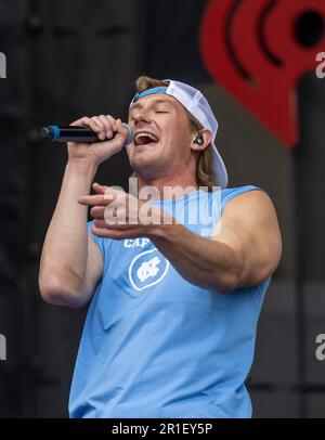 Austin, USA. 13. Mai 2023. Cooper Alan tritt am 13. Mai 2023 beim iHeart Country Festival im Daytime Village in Austin, Texas, auf. (Foto: Stephanie Tacy/Sipa USA) Guthaben: SIPA USA/Alamy Live News Stockfoto