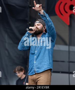 Austin, USA. 13. Mai 2023. Jordan Davis tritt am 13. Mai 2023 beim iHeart Country Festival in Austin, Texas, im Daytime Village auf. (Foto: Stephanie Tacy/Sipa USA) Guthaben: SIPA USA/Alamy Live News Stockfoto