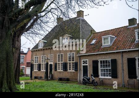 Brielle, Niederlande, feiert die Freiheit, die erste Stadt, die am 1. April 1572 von den Spaniern befreit wurde, die Geschichte der Niederlande Stockfoto