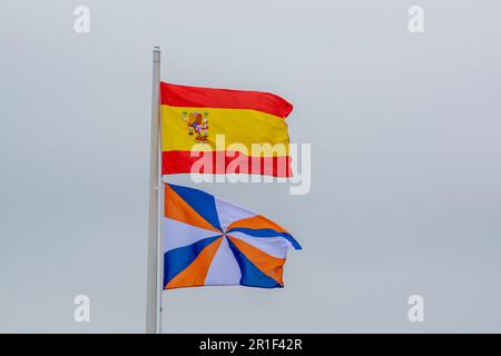 Brielle, Niederlande, feiert die Freiheit, die erste Stadt, die am 1. April 1572 von den Spaniern befreit wurde, die Geschichte der Niederlande Stockfoto