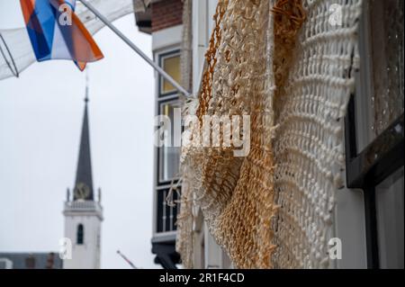 Brielle, Niederlande, feiert die Freiheit, die erste Stadt, die am 1. April 1572 von den Spaniern befreit wurde, die Geschichte der Niederlande Stockfoto