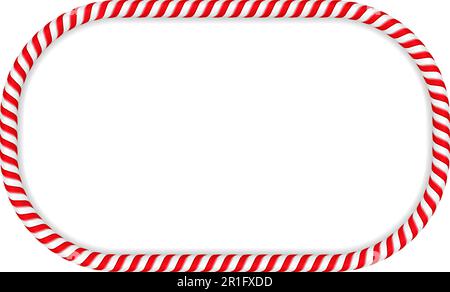 Rahmen aus Zuckerrohr, Vektor EPS10-Abbildung Stock Vektor