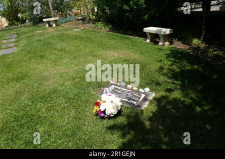 Los Angeles, Kalifornien, USA 12. Mai 2023 Schauspielerin Peggy Lipton Grave in Garden of Solomon im Hillside Memorial Park am 12. Mai 2023 in Culver City, Los Angeles, Kalifornien, USA. Foto: Barry King/Alamy Stock Photo Stockfoto