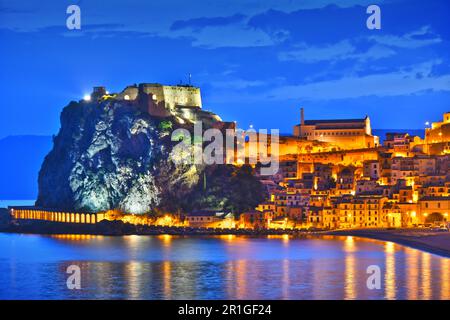 Die Stadt von Scilla in der Provinz Reggio Calabria, Italien Stockfoto