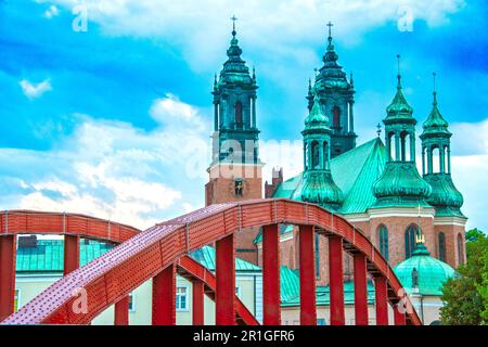 Archcathedral Basilika von St. Peter und St. Paul in Posen, eine der ältesten Kirchen in Polen Stockfoto