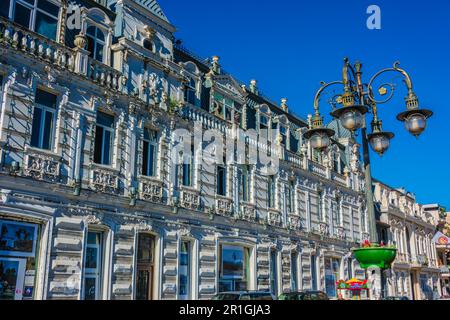 BATUMI, GEORGIA - 28. Okt 2018: Architektur der Innenstadt von Batumi in der Autonomen Republik Adjara, Georgia Stockfoto