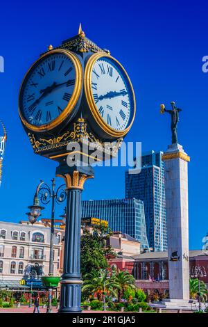 BATUMI, GEORGIA - 28. Okt 2018: Architektur der Innenstadt von Batumi in der Autonomen Republik Adjara, Georgia Stockfoto