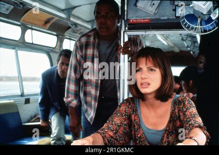 SANDRA BULLOCK in SPEED 1994 Regisseur JAN De BONT Autor Graham Yost Kostümdesign Ellen Mirojnick Musik Mark Mancina The Mark Gordon Company / Twentieth Century Fox Stockfoto