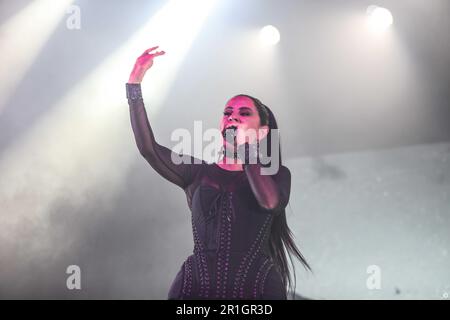 Mailand, Italien. 13. Mai 2023. Paola Iezzi während Paola & Chiara - per sempre, italienisches Musikkonzert der Sängerin in Mailand, Italien, Mai 13 2023 Kredit: Unabhängige Fotoagentur/Alamy Live News Stockfoto