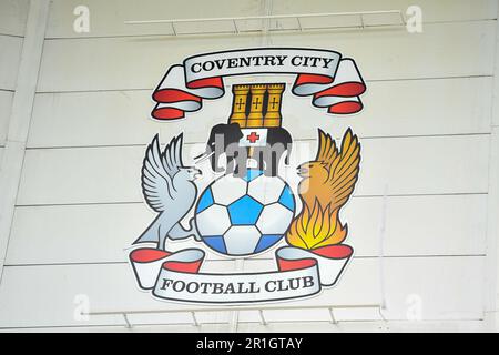 Coventry, Großbritannien. 14. Mai 2023Coventry, Großbritannien. 14. Mai 2023 Coventry, Großbritannien. 14. Mai 2023. Allgemeiner Blick in das Stadion während der Sky Bet Championship Play Off Semi Final 1. Leg zwischen Coventry City und Middlesbrough in der Coventry Building Society Arena, (Foto: Kevin Hodgson | MI News) Guthaben: MI News & Sport /Alamy Live News Stockfoto