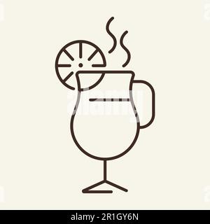 Symbol Glühwein Stock Vektor