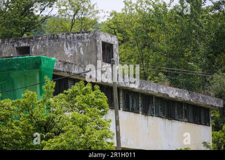 Seoul, Südkorea. 13. Mai 2023. Dieses Foto wurde am 13. Mai 2023 aufgenommen und zeigt ein teilweise überdachtes Gebäude namens „Monkey House“ in Dongducheon, Südkorea. Kredit: Wang Yiliang/Xinhua/Alamy Live News Stockfoto