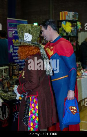 Brentwood Essex 14. Mai 2023 Brentwood Comic con and Toy Fair im Brentwood Centre, Brentwood Essex Credit: Ian Davidson/Alamy Live News Stockfoto