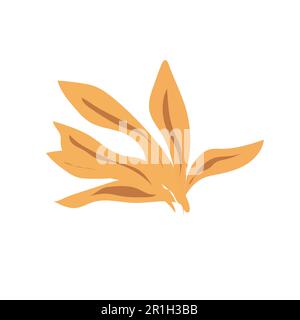 Im Herbst wird der Symbolvektor auf weißem Hintergrund isoliert für Ihr Web- und mobile App-Design, das Autumn Leaves Logo-Konzept Stock Vektor