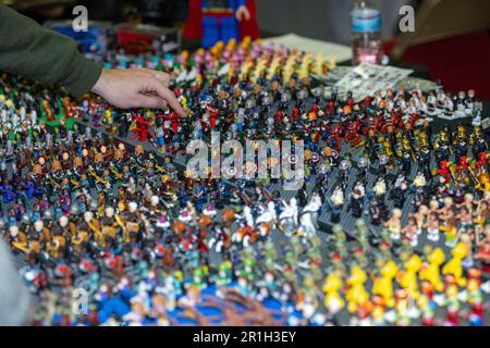 Brentwood Essex, 14. Mai 2023 Brentwood Comic con and Toy Fair im Brentwood Centre, Brentwood Essex Figuren Kredit: Ian Davidson/Alamy Live News Stockfoto