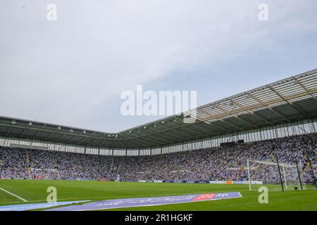 Coventry, Großbritannien. 14. Mai 2023. Ein allgemeiner Blick auf die Coventry Building Society Arena, Heimat von Coventry City während des Sky Bet Championship Play-Off Spiels Coventry City vs Middlesbrough in der Coventry Building Society Arena, Coventry, Großbritannien, 14. Mai 2023 (Foto von Gareth Evans/News Images) in Coventry, Großbritannien, am 5./14. Mai 2023. (Foto: Gareth Evans/News Images/Sipa USA) Guthaben: SIPA USA/Alamy Live News Stockfoto