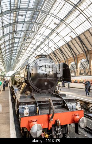 BR 'A3' 4-6-2 No. 60103 'Flying Scotsman', Kings Cross, London, Großbritannien Stockfoto