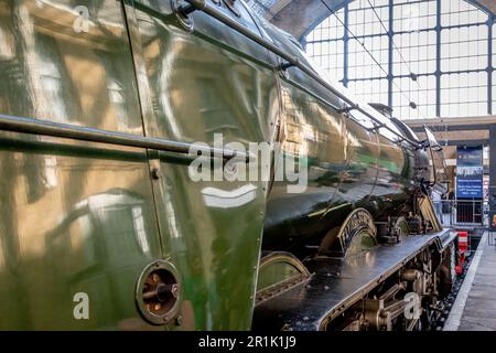 BR 'A3' 4-6-2 No. 60103 'Flying Scotsman', Kings Cross, London, Großbritannien Stockfoto