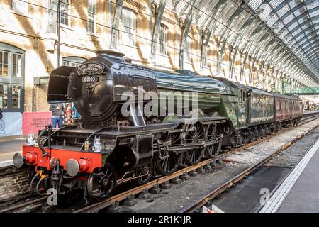 BR 'A3' 4-6-2 No. 60103 'Flying Scotsman', Kings Cross, London, Großbritannien Stockfoto