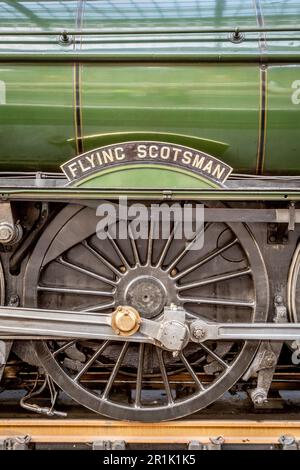 BR 'A3' 4-6-2 No. 60103 'Flying Scotsman', Kings Cross, London, Großbritannien Stockfoto