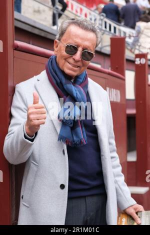 Madrid, Spanien. 14. Mai 2023. José Ortega Cano posiert in der Stierkampfarena Las Ventas in Madrid. (Foto: Atilano Garcia/SOPA Images/Sipa USA) Guthaben: SIPA USA/Alamy Live News Stockfoto