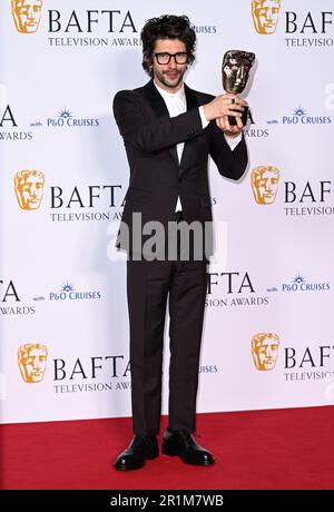 London, Großbritannien. 14. Mai 2023. London, Großbritannien. 14. Mai 2023. Ben Whishaw bei den BAFTA Television Awards mit P&O Cruises, der Royal Festival Hall, London. Kredit: Doug Peters/Alamy Live News Stockfoto