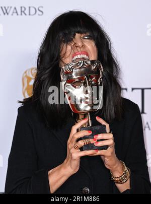 London, Großbritannien. 14. Mai 2023. London, Großbritannien. 14. Mai 2023. Claudia Winkleman bei den BAFTA Television Awards mit P&O Cruises, der Royal Festival Hall, London. Kredit: Doug Peters/Alamy Live News Stockfoto